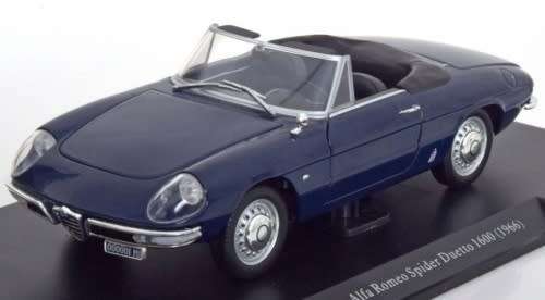Alfa Romeo 1600 Spider duetto 1966 IXO NEWinBLISTER FREE delivery #2115 instant wheels