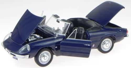 Alfa Romeo 1600 Spider duetto 1966 IXO NEWinBLISTER FREE delivery #2115 instant wheels