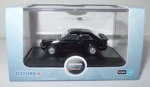 Ford Escort XR3i 1986 black 1/76 Oxford NEW+boxed  #7606 instant wheels