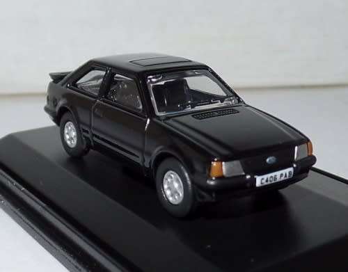 Ford Escort XR3i 1986 black 1/76 Oxford NEW+boxed  #7606 instant wheels