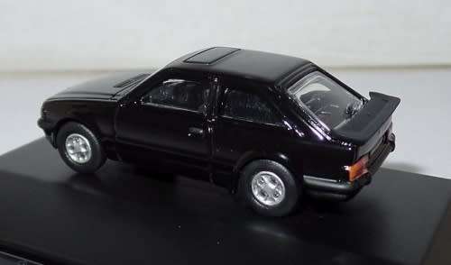 Ford Escort XR3i 1986 black 1/76 Oxford NEW+boxed  #7606 instant wheels