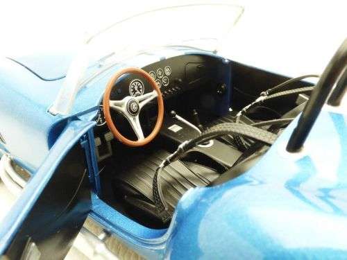 Shelby Cobra 427 SC blue+white 1965 Solido NEW, free shipping, #8006 instant wheels