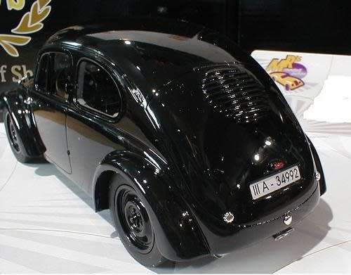 Volkswagen 1936 BeetleCONCEPT V3 black 1/18 BOS limited NEW+boxed FREE delivery #8040 instant wheels