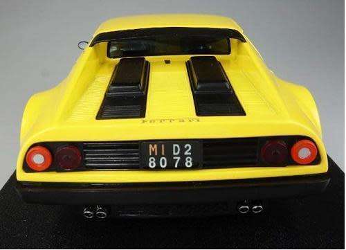 Ferrari 512 BB 1976 yellow 1/18 Chrono NEW+boxed  #8043 instant wheels