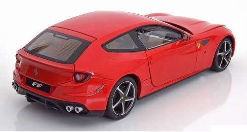 Ferrari FF 2011 red 1/18 HotWheels ELITE W1105 NEW rare+limited   #8058 instant wheels