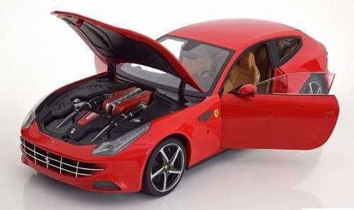Ferrari FF 2011 red 1/18 HotWheels ELITE W1105 NEW rare+limited   #8058 instant wheels