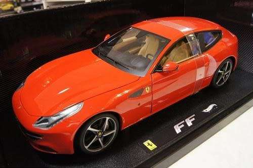 Ferrari FF 2011 red 1/18 HotWheels ELITE W1105 NEW rare+limited   #8058 instant wheels