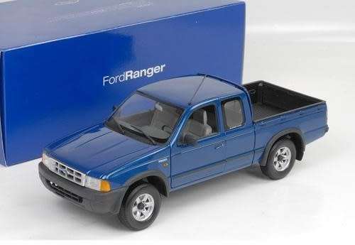 Ford Ranger 4x4 Dblecab Pick-Up 2000 blue ActionPerf NEW FREE del ex SA stock #8073 instant wheels