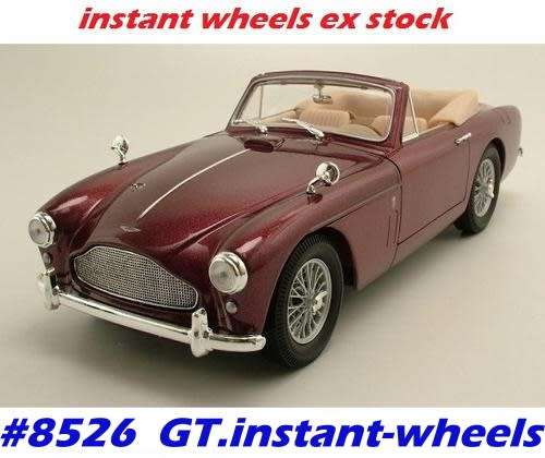 Aston Martin DB2-4 Mk.III '57 burgundy-met WhiteBox NEW+boxed FREE delivery  #8526 instant wheels