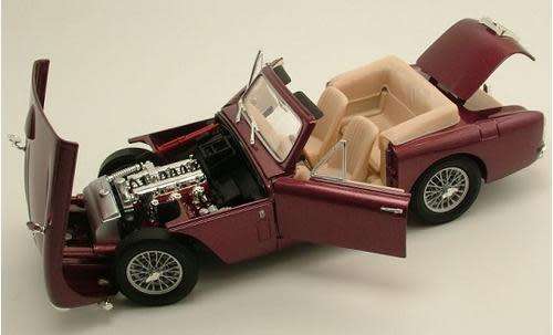 Aston Martin DB2-4 Mk.III '57 burgundy-met WhiteBox NEW+boxed FREE delivery  #8526 instant wheels