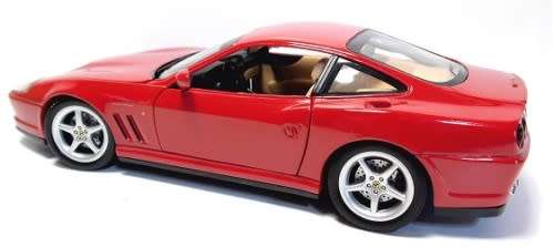 Ferrari 550 Maranello 1996 1/18 HotWheels NEW+boxed  #8534 instant wheels