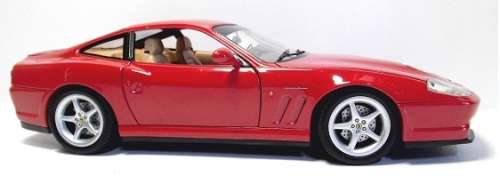 Ferrari 550 Maranello 1996 1/18 HotWheels NEW+boxed  #8534 instant wheels