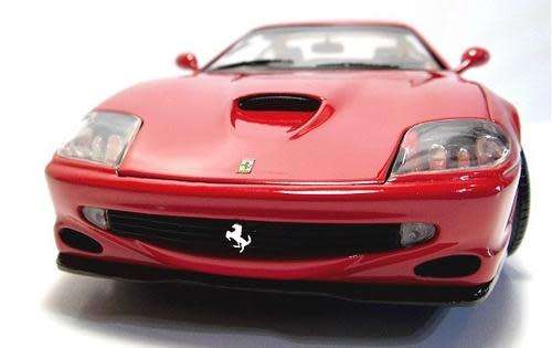 Ferrari 550 Maranello 1996 1/18 HotWheels NEW+boxed  #8534 instant wheels