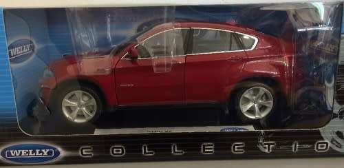 BMW X6 2009 rubyred 1:18 Welly NEW+boxed  #8715 instant wheels