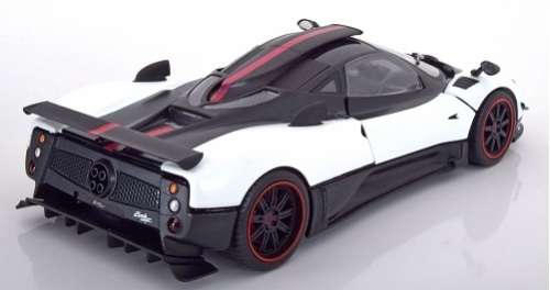 Pagani Zonda Chinque (5) 1999 white+carbon Mondo NEW FREE shipping ex SA stock #8740 instant wheels