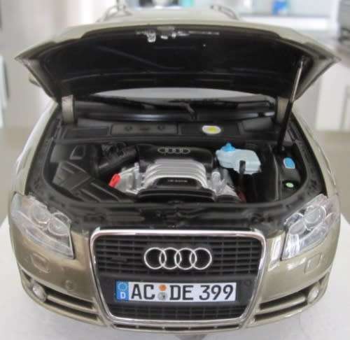 Audi A4 Avant 2005 beige-met  1/18 Minichamps NEW+boxed FREE shipping #8768 instant wheels