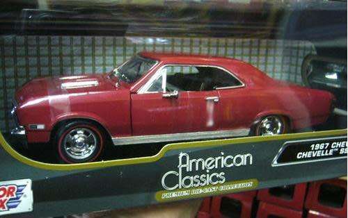 Chevrolet Chevelle SS396 1967 red, NEW+boxed, FREE  delivery, #8828 instant wheels