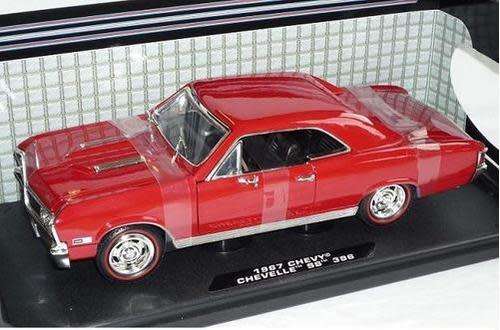 Chevrolet Chevelle SS396 1967 red, NEW+boxed, FREE  delivery, #8828 instant wheels