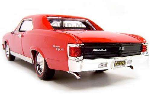 Chevrolet Chevelle SS396 1967 red, NEW+boxed, FREE  delivery, #8828 instant wheels