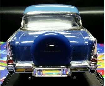 Chevrolet BelAir Sedan 1957 blue Road Signature NEW FREE shipping ex SA stock #8894 instant wheels