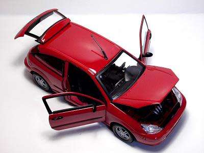 Ford Focus ZX 3 2002 red 1/18 Premium Edtns NEW FREE shipping ex SA stock #8908 instant wheels