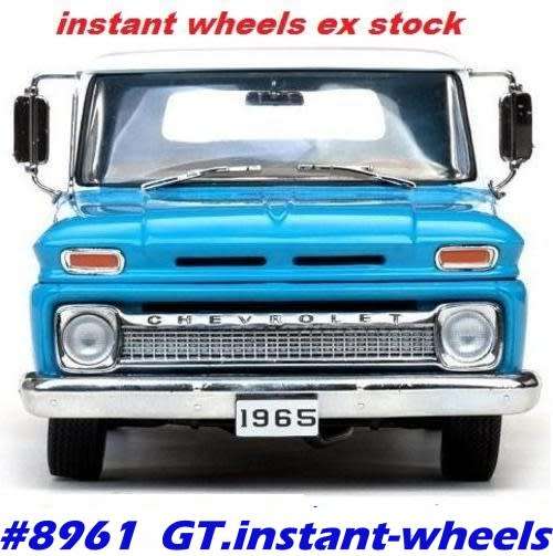 Chevrolet C-10 Stepside Pick-Up 1965 ltblue SunStar NEW FREEdelivery #8961 instant 20% rebate INSIDE