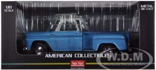 Chevrolet C-10 Stepside Pick-Up 1965 ltblue SunStar NEW FREEdelivery #8961 instant 20% rebate INSIDE