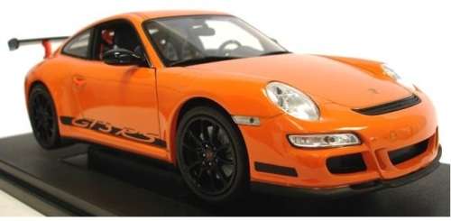 Porsche 911 GT3 RS (997) 2010 orange Welly, NEW FREE delivery #8971 instant 20% rebate INSIDE