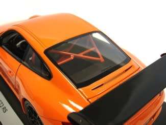 Porsche 911 GT3 RS (997) 2010 orange Welly, NEW FREE delivery #8971 instant 20% rebate INSIDE