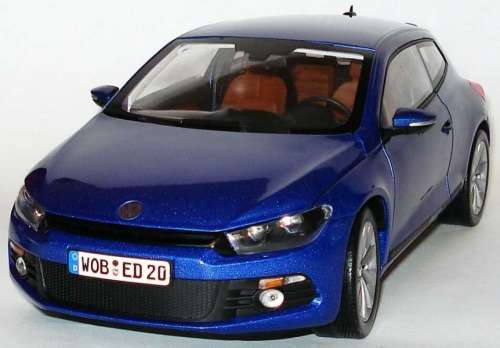 Volkswagen Scirocco 3 blue-met 2008 Norev NEW FREE delivery ex SA stock #4057 instant wheels
