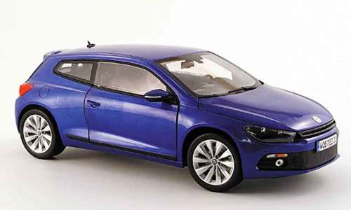 Volkswagen Scirocco 3 blue-met 2008 Norev NEW FREE delivery ex SA stock #4057 instant wheels