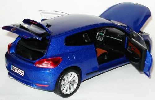 Volkswagen Scirocco 3 blue-met 2008 Norev NEW FREE delivery ex SA stock #4057 instant wheels
