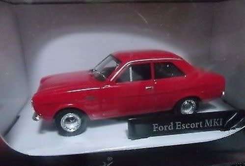 Ford Escort Mk.I 1967 red Cararama-Oxford NEW+boxed FREE delivery 4103 instant wheels