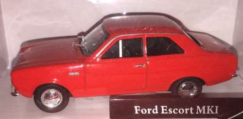 Ford Escort Mk.I 1967 red Cararama-Oxford NEW+boxed FREE delivery 4103 instant wheels