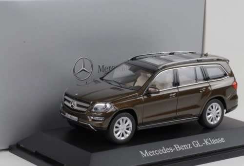 Mercedes-Benz CL (X166) 2012 dk.brown-met 1/43 Norev NEW+boxed  #4108 instant wheels