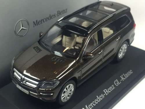 Mercedes-Benz CL (X166) 2012 dk.brown-met 1/43 Norev NEW+boxed  #4108 instant wheels