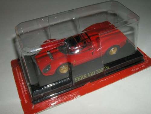 Ferrari 330 P4 1967 red 1/43 IXO NEW+showcased  #4155 instant wheels