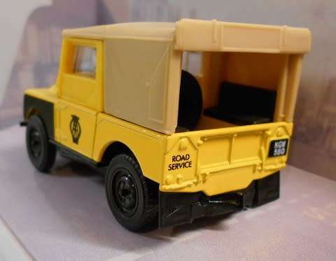 Land Rover 1949 RAC CANVAS TOP 1/43 Dinky DY9-B NEW+boxed  #4653 instant wheels
