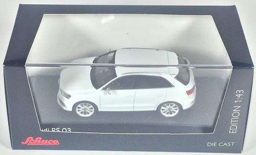 Audi RS Q3 2014 white 1/43 Schuco NEW+boxed  #4657 instant wheels