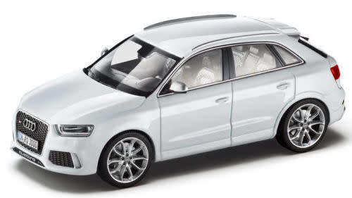 Audi RS Q3 2014 white 1/43 Schuco NEW+boxed  #4657 instant wheels