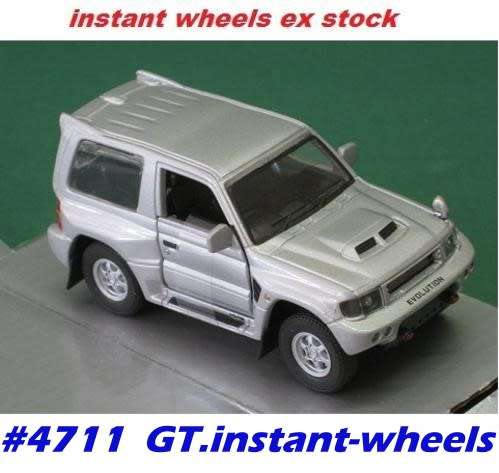 Mitsubishi Pajero Evolution 4x4 1/43 Hongwell NEW+boxed free delivery #4711 instant wheels