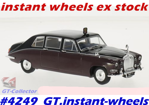 Daimler DS420 1970 black Queen Mum 1/43 Norev NEW+boxed FREE delivery #4249 instant wheels