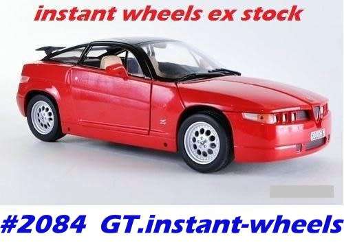 Alfa Romeo SZ 1989 red+carbon IXO NEWinBlister FREE delivery #2084 instant wheels