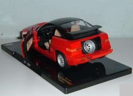 Alfa Romeo SZ 1989 red+carbon IXO NEWinBlister FREE delivery #2084 instant wheels