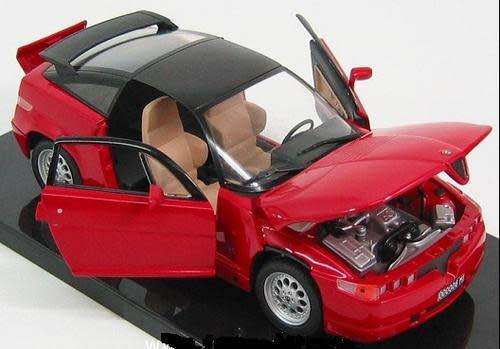 Alfa Romeo SZ 1989 red+carbon IXO NEWinBlister FREE delivery #2084 instant wheels