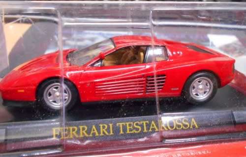 Ferrari Testarossa 1984 red 1/43 IXO NEWinBlister FREE delivery #4821 instant wheels