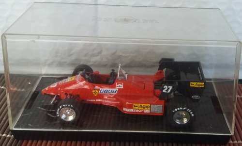 Ferrari 126 C4-M2 #27 1984 Alboreto 1/43 Brumm NEW+showcased FREE Shipping #4413 instant wheels