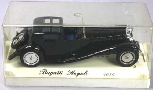 Bugatti Royale 41 1930 black Solid NEW+boxed FREE Shipping ex SA stock #4379 instant wheels