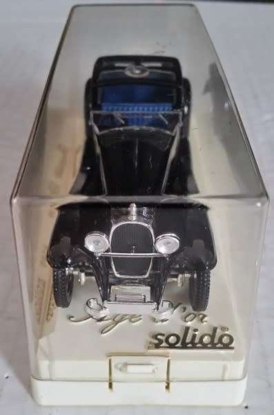 Bugatti Royale 41 1930 black Solid NEW+boxed FREE Shipping ex SA stock #4379 instant wheels