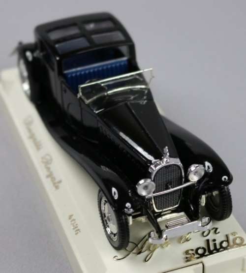 Bugatti Royale 41 1930 black Solid NEW+boxed FREE Shipping ex SA stock #4379 instant wheels